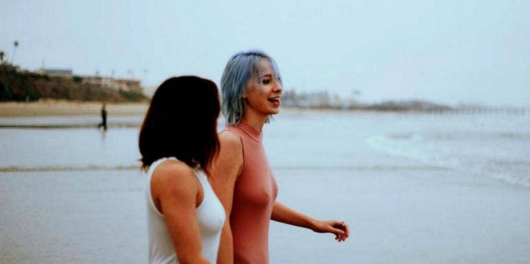 connecting emotionally with your lesbian partner Big tits in tshirts